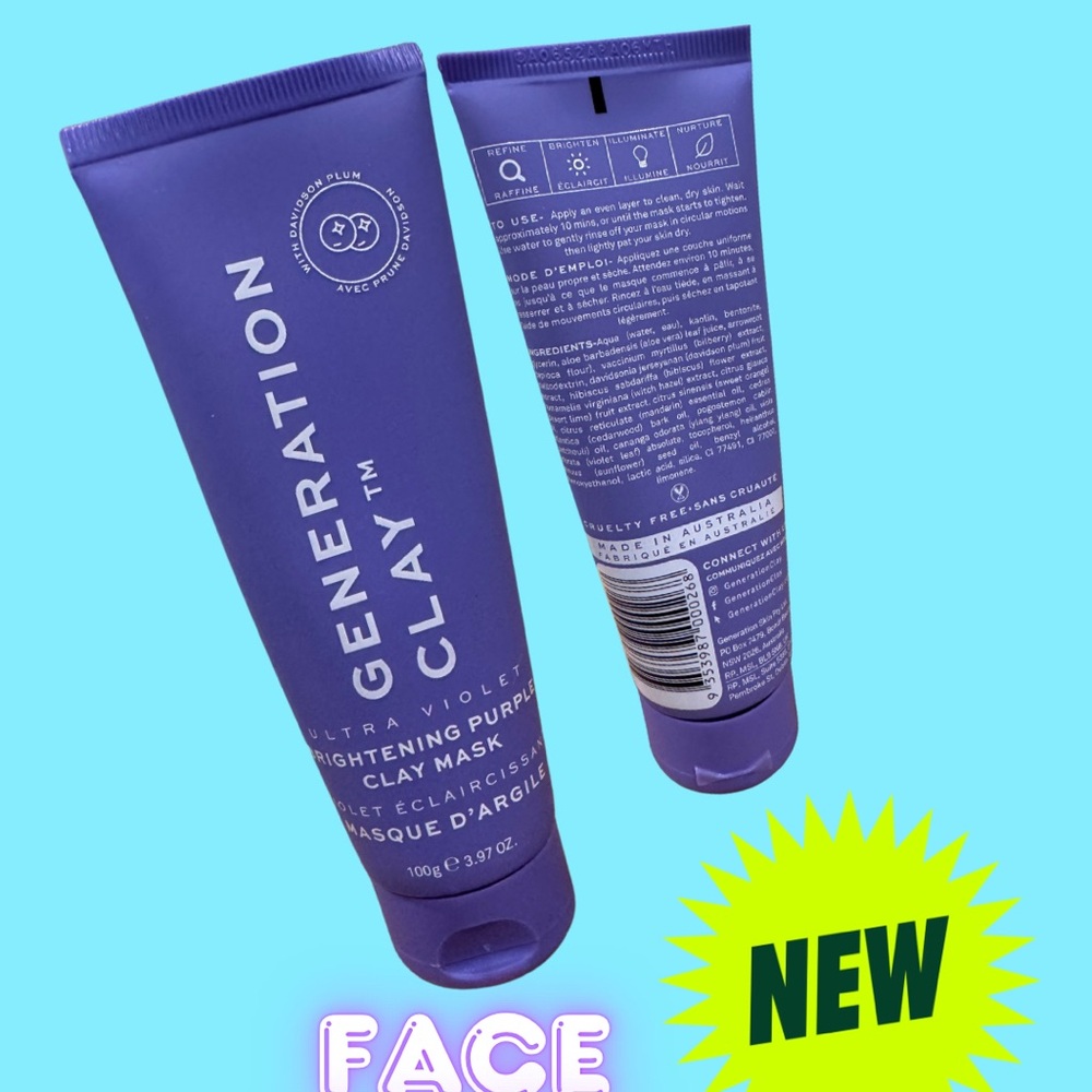 Generation Clay Ultra Violet Brightening Purple Clay Mask